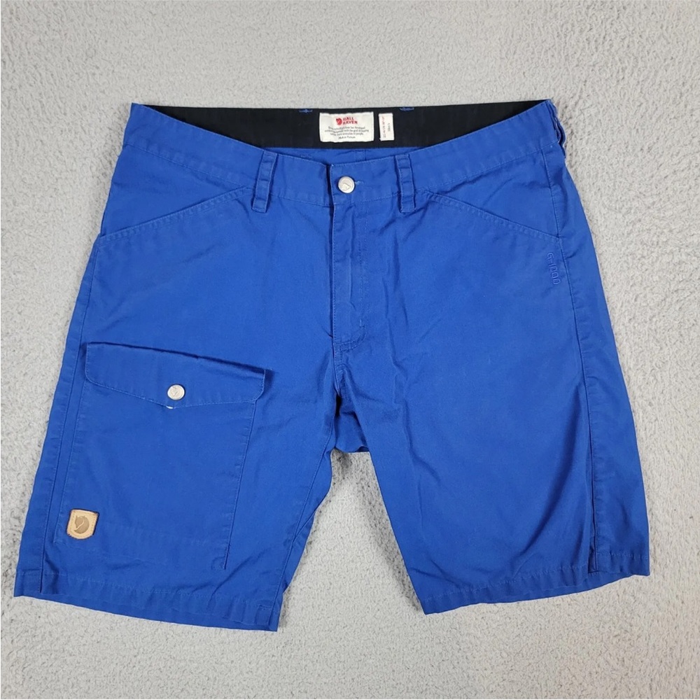 Royal blue Fjallraven Greenland shorts